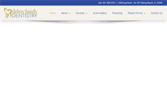 Desktop Screenshot of delrayfamilydentistry.com