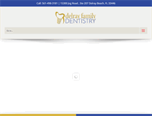 Tablet Screenshot of delrayfamilydentistry.com